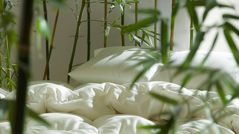 Bambus Sengetøj