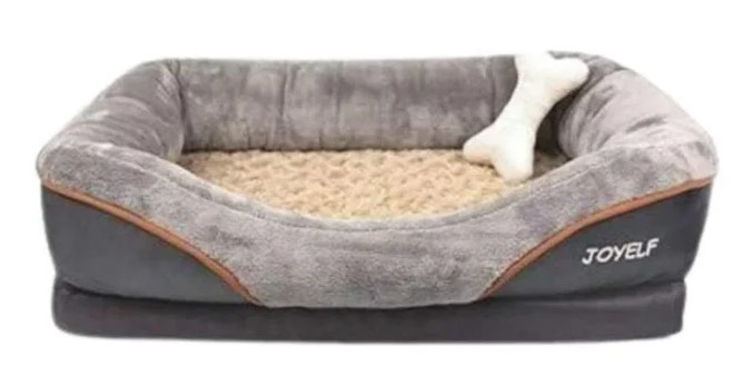 JOYELF Premium ortopaedisk hundeseng