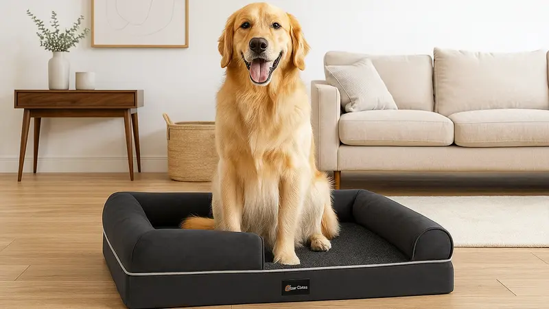 Hund ortopædisk seng Golden Retriever